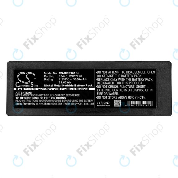Батерия за Scanreco 590, Cifa, Effer, 3000mAh, Ni-MH, 7.2V, RSC7220, HQ