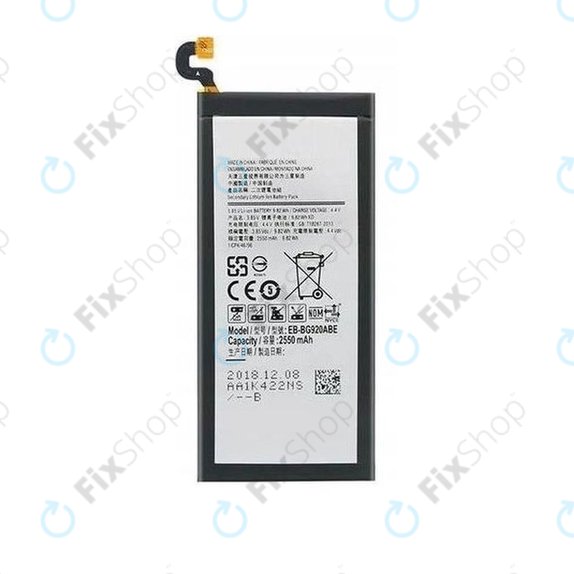 Батерия за Samsung S6 G920F, EB-BG920ABE, 2550mAh