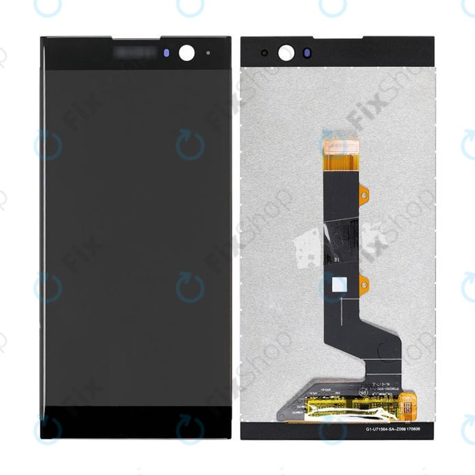 дисплей за Sony Xperia XA2 H4113, Тъчскрийн без рамка, черен, Black, TFT