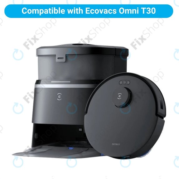 Комплект резервни части за Ecovacs Omni T30 (2x Основна четка, 4x Филтър, 4x Странична четка, 8x Моп кърпа, 4x Торба за прах)