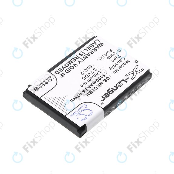 Батерия за Nokia 3310, 3330, 1220, 1260, 3560, 5510, 6650, 6800, BLC-2, Li-ion, 3.7V, 1100mAh, HQ