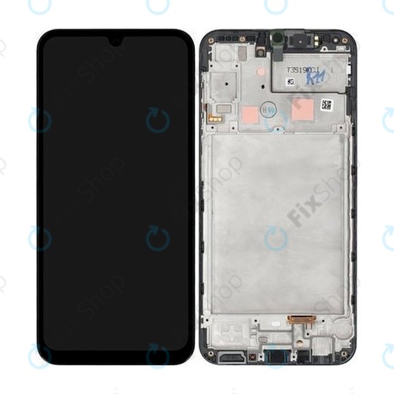 дисплей за Samsung A24 A245, Тъчскрийн и рамка, GH82-28686A, черен, Black, Genuine Service Pack