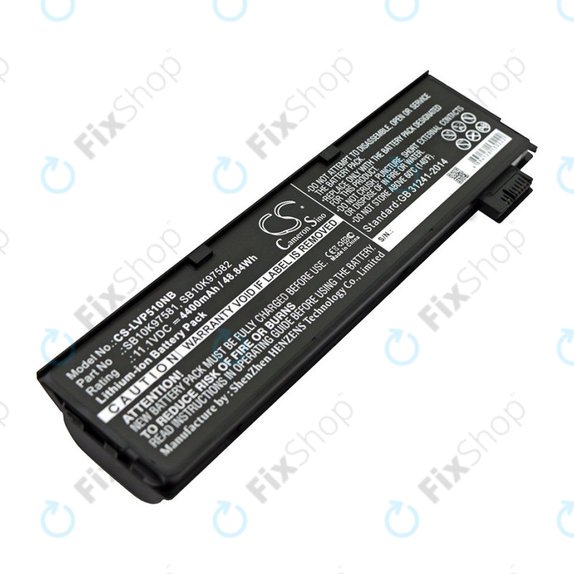Батерия за Lenovo ThinkPad P51, T470, T570, 4400mAh, Li-Ion, 11.1V, SB10K97581, HQ