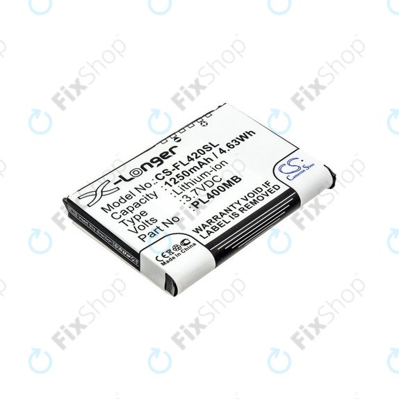 Батерия за Fujitsu Siemens Loox N560, N520, N500, 420, 410, 1250mAh, Li-Ion, 3.7V, PL400MB, HQ