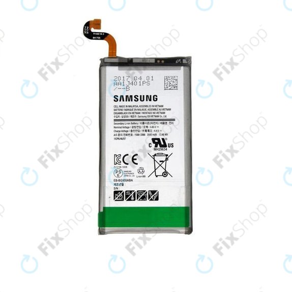 Батерия за Samsung S8 Plus G955F, EB-BG955ABE, EB-BG955ABA, 3500mAh, GH43-04726A, GH82-14656A, Genuine Service Pack