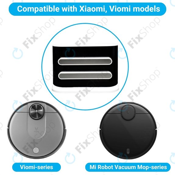 Зарядна станция за Xiaomi Viomi V2, V2 Pro, V3, SE, Mi Robot Vacuum Mop-series, White, Бял