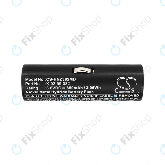 Батерия за Heine Beta Handles, Heine Ophthalmoscope Beta 200, 850mAh, Ni-MH, 3.6V, X-02.99.382, BATT/110904-A1, HQ