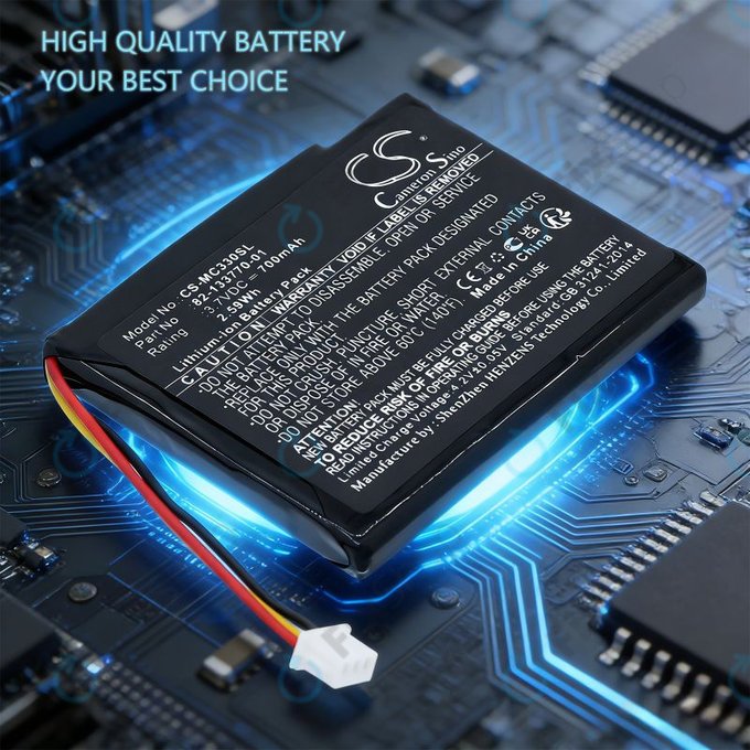 Батерия за Motorola CS3070, CS3300, Zebra CS3070, 700mAh, Li-Ion, 3.7V, 82-133770-01, HQ