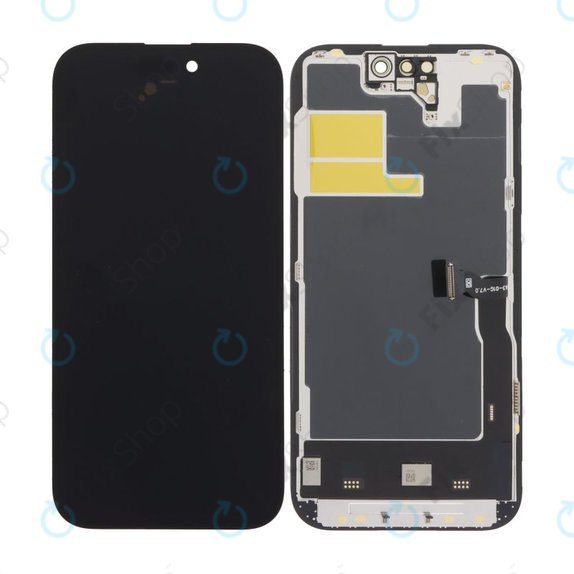 Дисплей Soft OLED 120Hz за iPhone 14 Pro, Тъчскрийн с рамка, FixPremium