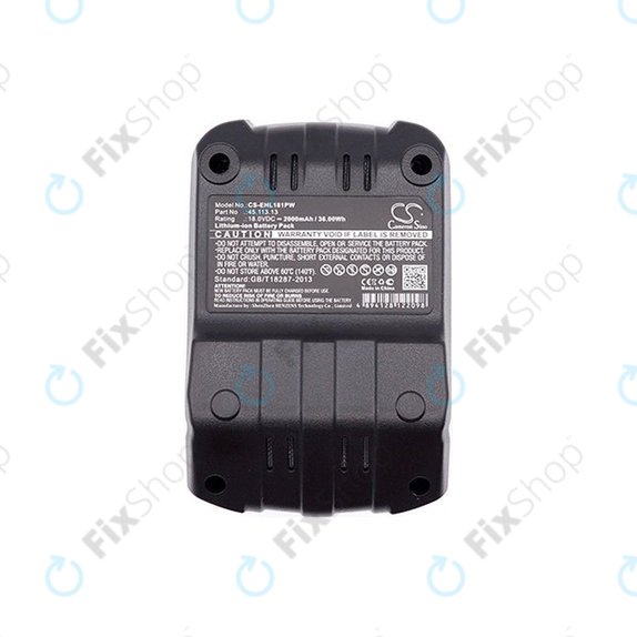 Батерия за Einhell RT-CD 18/1 Li, 2000mAh, Li-Ion, 18V, 45.113.13, HQ