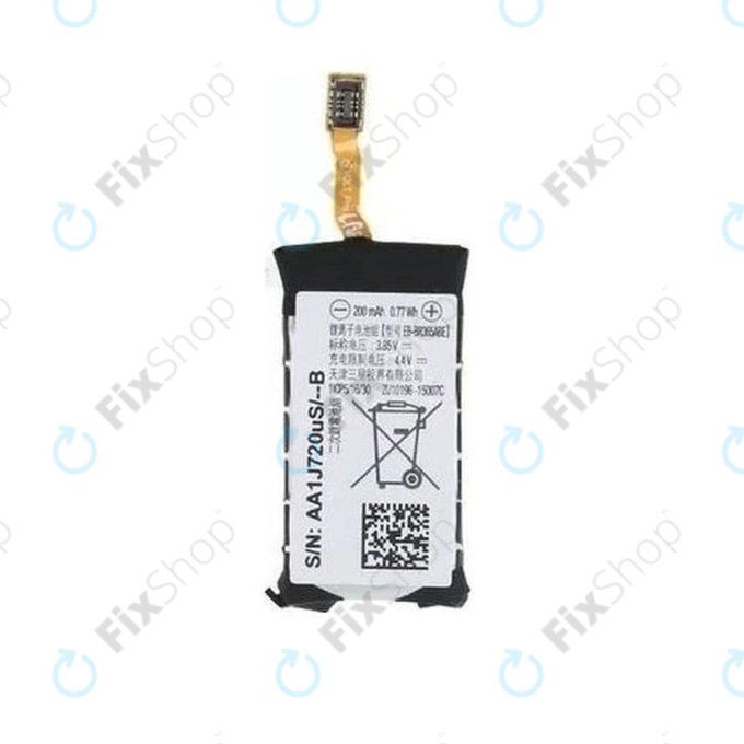 батерия за Samsung Gear Fit 2 Pro SM-R365, EB-BR365ABE 200mAh, GH43-04770A, Genuine Service Pack