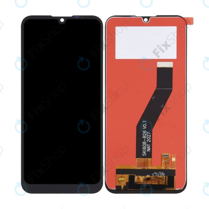 дисплей за Motorola Moto E6s, Тъчскрийн без рамка, TFT