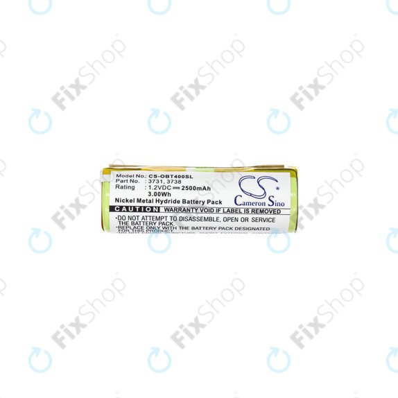 Батерия за Oral-B Professional Care, Triumph, 2500mAh, Ni-MH, 1.2V, 3731, HQ