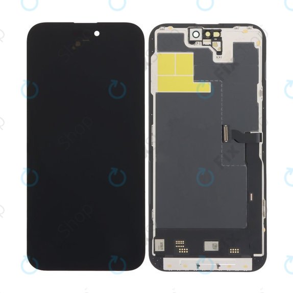 Дисплей Soft OLED 120Hz за iPhone 14 Pro Max, Тъчскрийн с рамка, FixPremium