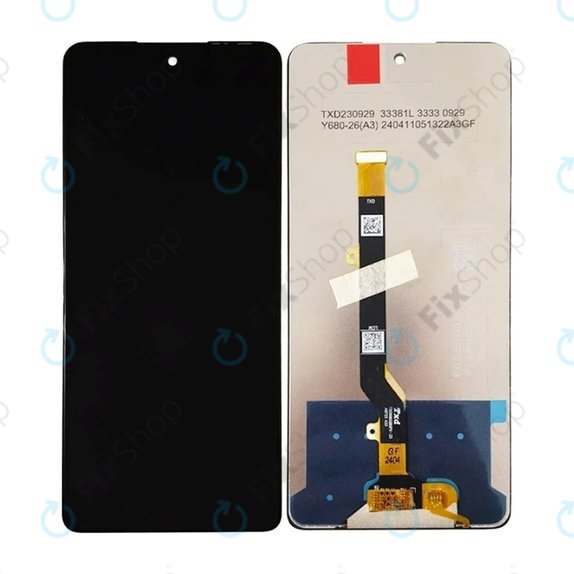 дисплей за Tecno Spark 20 Pro, Тъчскрийн без рамка, TFT
