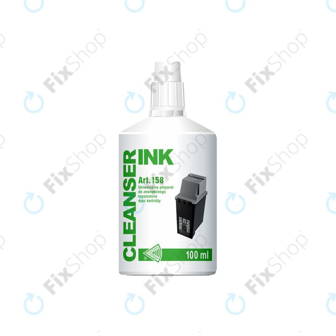 Течен препарат за почистване на касети и печатащи глави – 100ml, Cleanser INK