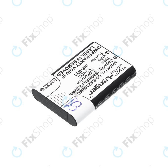 Батерия за Sony HDR-AZ1, 640mAh, Li-Ion, 3.7V, NP-BY1, HQ