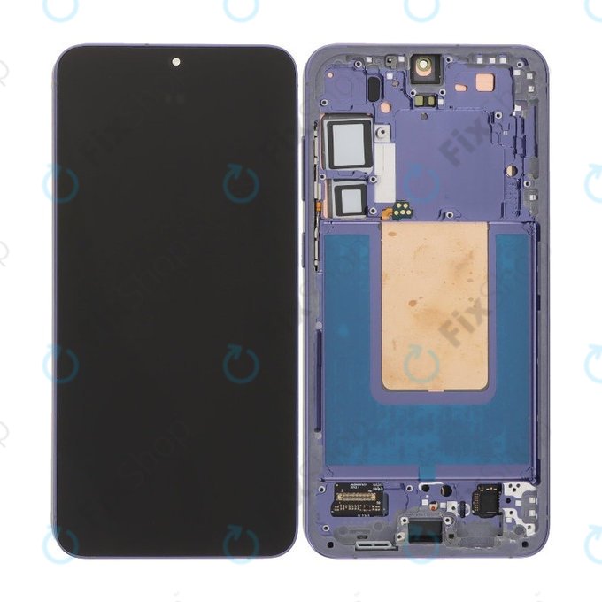 Дисплей OLED за Samsung S24 Plus S926B, Тъчскрийн и рамка, Cobalt Violet