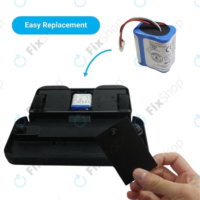 Батерия за iRobot Braava 2000, 300, 380, 380T, 381, 390, Mint 5200, Mint Plus 5200, Proscenic JOJO Professional, GPRHC202N026, 4409709, W206001001399, Ni-MH 7.2V 2500mAh