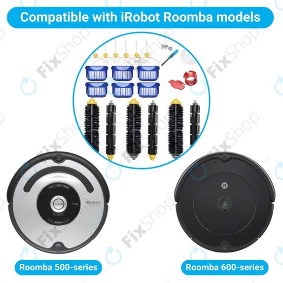 Пълен комплект за iRobot Roomba 500, 600-series