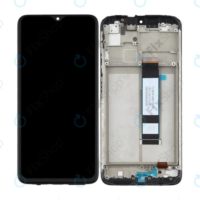 дисплей за Xiaomi Poco M3, Тъчскрийн и рамка, TFT