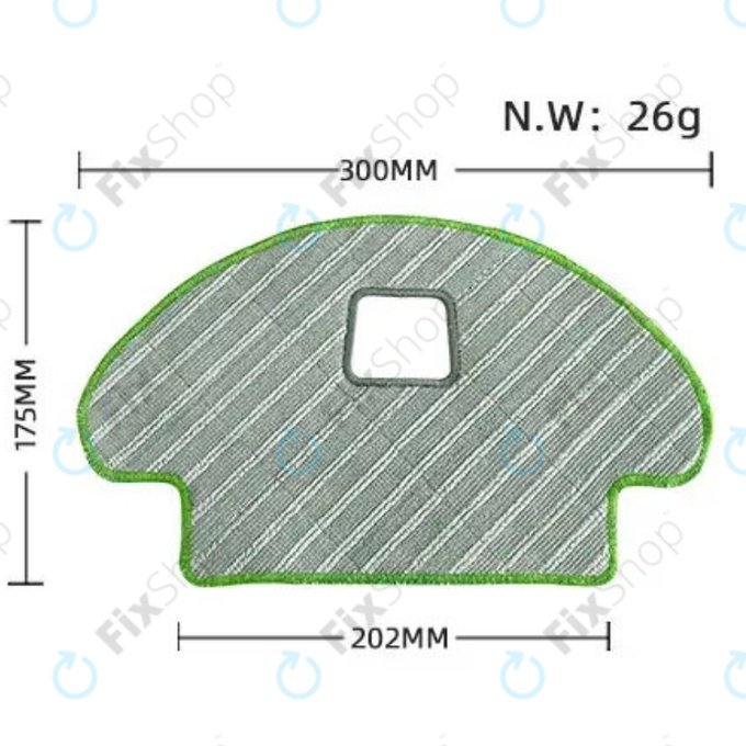 Моп кърпа, 2 бр. за iRobot Roomba Combo 1138
