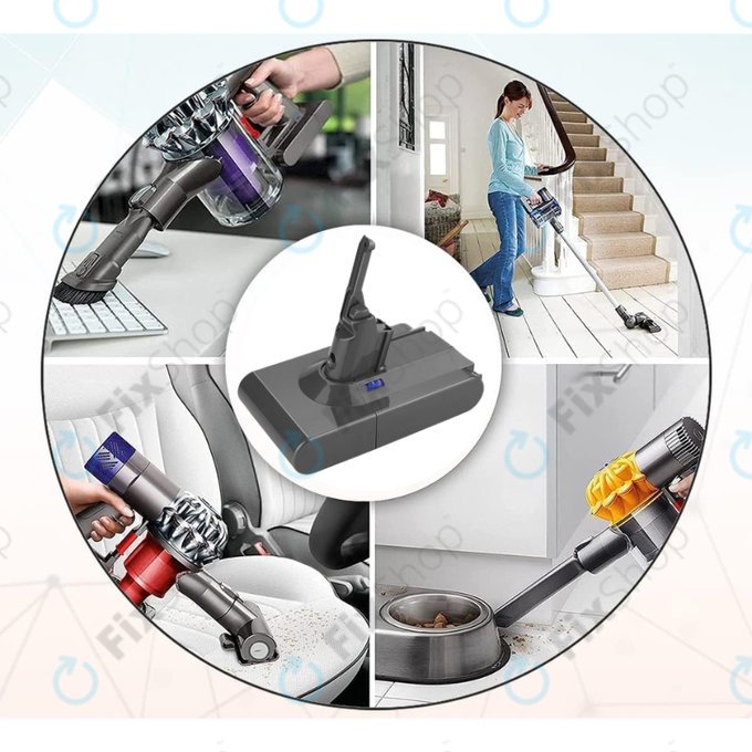 Батерия за Dyson V8, 215681, PM8-US-HFB1497A, Li-Ion 21.6V 3000mAh