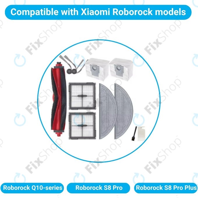 Комплект за Xiaomi Roborock Q10-series, S8 Pro, S8 Pro Plus