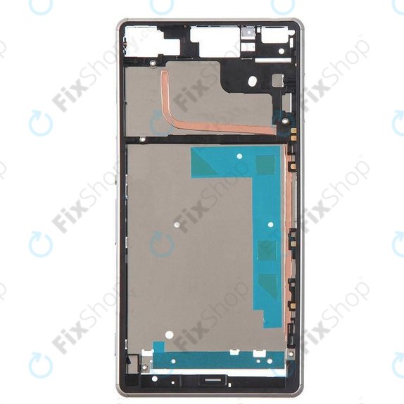 Средна рамка за Sony Xperia Z3 D6603, черен, Black