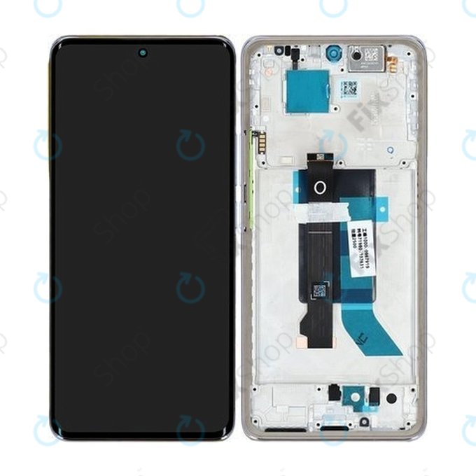 Дисплей за Xiaomi Redmi Note 14 Pro 5G 24090RA29G, тъч стъкло с рамка, Lavender Purple, 56002400O1600, Genuine Service Pack