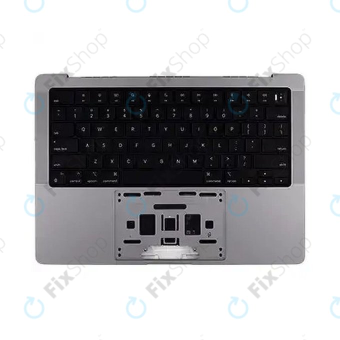 Горен корпус с клавиатура за MacBook Pro 14", A3112 (2024), с US клавиатура и батерия, Space Black, 661-42518, Genuine Apple
