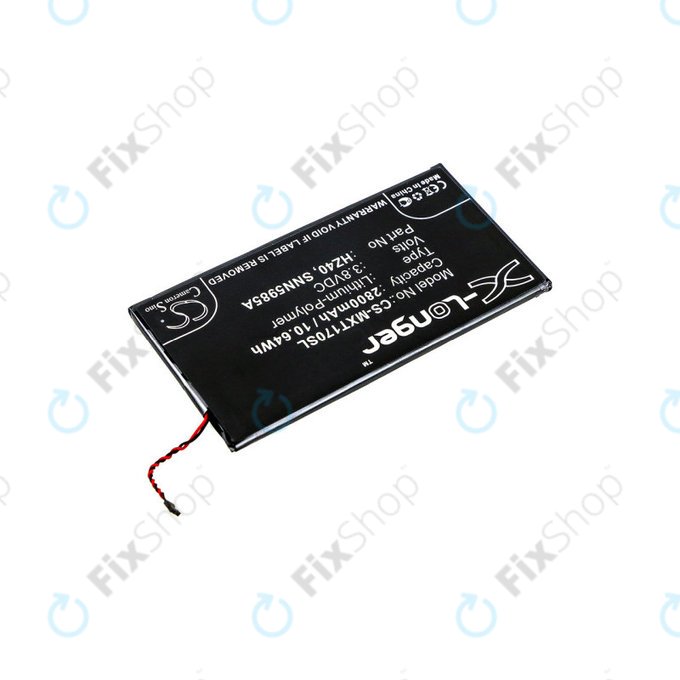 Батерия за Motorola Moto Z2 Play XT1710-09, 2800mAh, Li-Pol, 3.8 V, HZ40, HQ