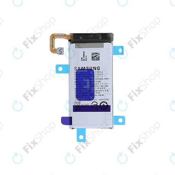 Батерия за Samsung Z Flip 5 F731B, EB-BF731ABY, 1000mAh, GH82-31700A, Genuine Service Pack