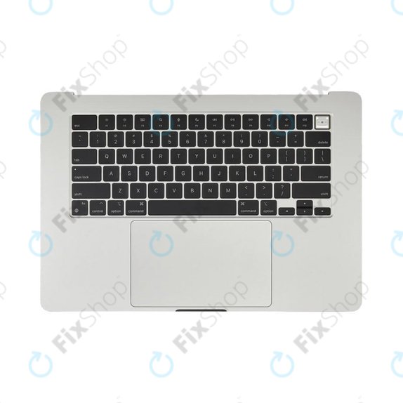 Горен корпус с клавиатура за MacBook Air 15", A3114 (2024), с US клавиатура и батерия, Silver, 661-40267, Genuine Apple