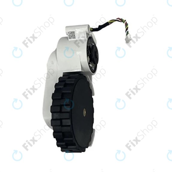 Колело с мотор дясно за Xiaomi Mijia E10, E12, Mi Robot Vacuum Mop 2 Lite, 2 Pro, White, Бял