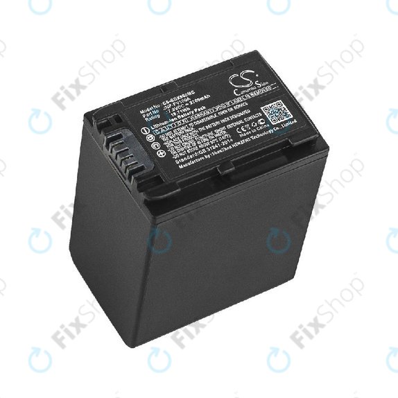 Батерия за Sony FDR-AX, HDR-CX, HDR-CX HDR-PJ, NEX-VG30, 2700mAh, Li-Ion, 7.3V, NP-FV100A, HQ