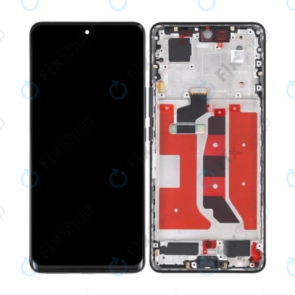 дисплей OLED за Honor 50, Тъчскрийн и рамка, Midnight Black