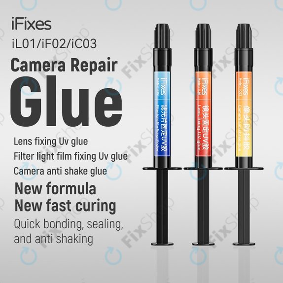 UV лепило за фиксиране на светлинни филтри iFixes IF02, 5ml