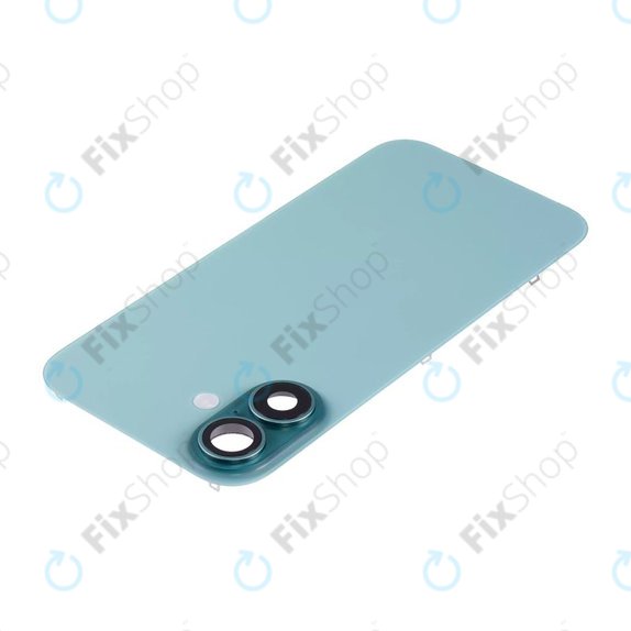 Задно стъкло на корпус + стъкло на камера + метална пластина + MagSafe магнит за iPhone 16, Teal