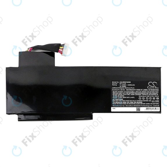 Батерия за MSI GS70, GS72, WS72, 5400mAh, Li-Pol, 11.4V, BTY-L76, HQ