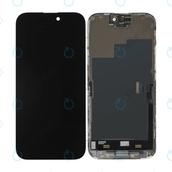 Дисплей Soft OLED за iPhone 16 Plus, Тъчскрийн с рамка, DIAGNOSTIC