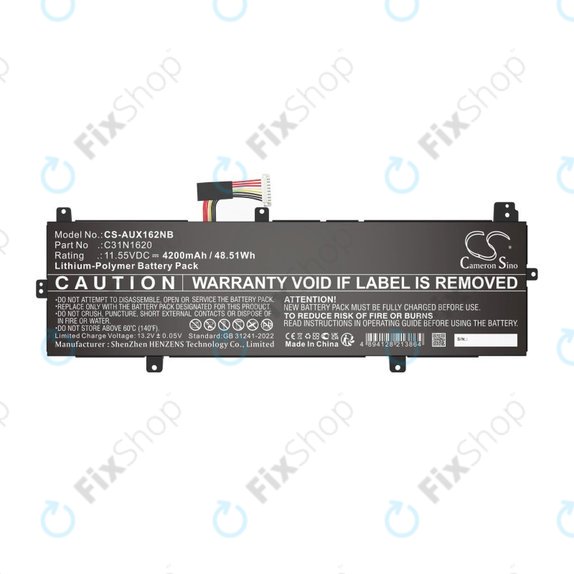 Батерия за Asus BX430, Expertbook B5440fa, P5240ua-1a, 4200mAh, Li-Pol, 11.55V, C31N1620, HQ