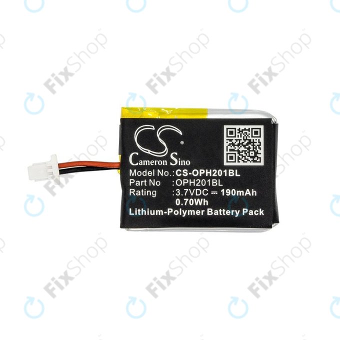 Батерия за Opticon OPN-2000, 190mAh, Li-Pol, 3.7V, OPH201BL, HQ