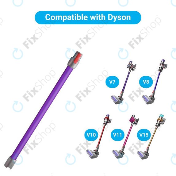 Смукателна тръба за Dyson V-series, Outsize, лилав, Purple