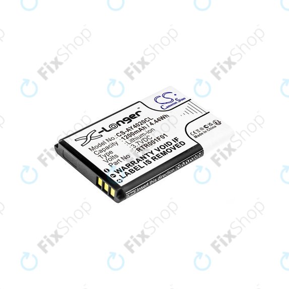 Батерия за Alcatel 8232, 1200mAh, Li-Ion, 3.7V, RTR001F01, HQ