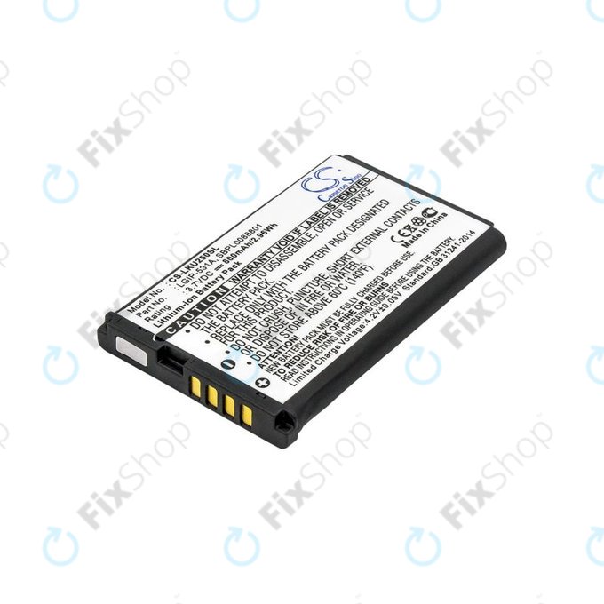 Батерия за LG T500, 800mAh, Li-Ion, 3.7V, LGIP-531A, HQ