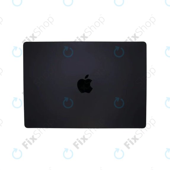 LCD дисплей за MacBook Pro 14", A3112, A3185 (2024), с предно стъкло и капак, Nano-Texture, Space Black, 661-41795, Genuine Apple