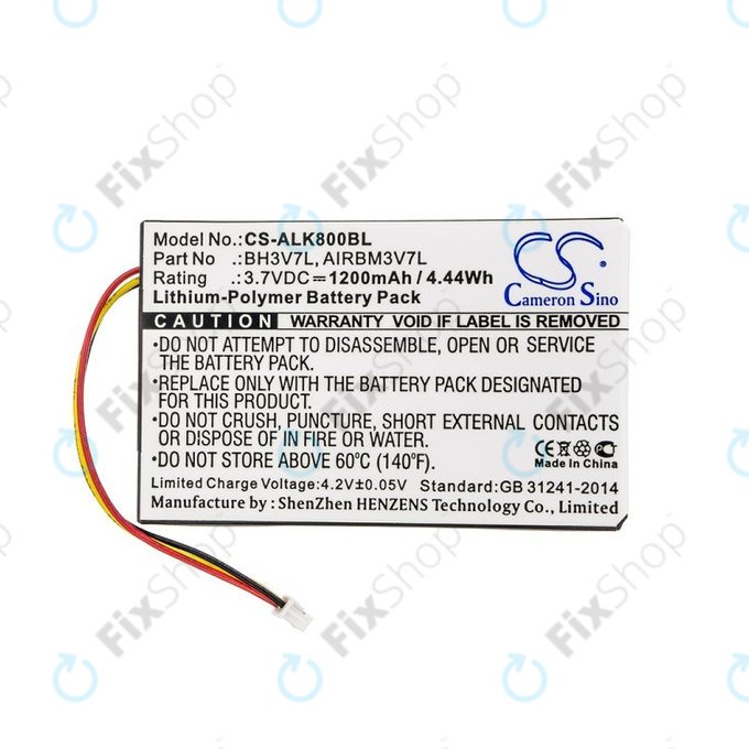 Батерия за Autec Air A4, A6, A8, 1200mAh, Li-Pol, 3.7V, BH3V7L, AIRBM3V7L, HQ