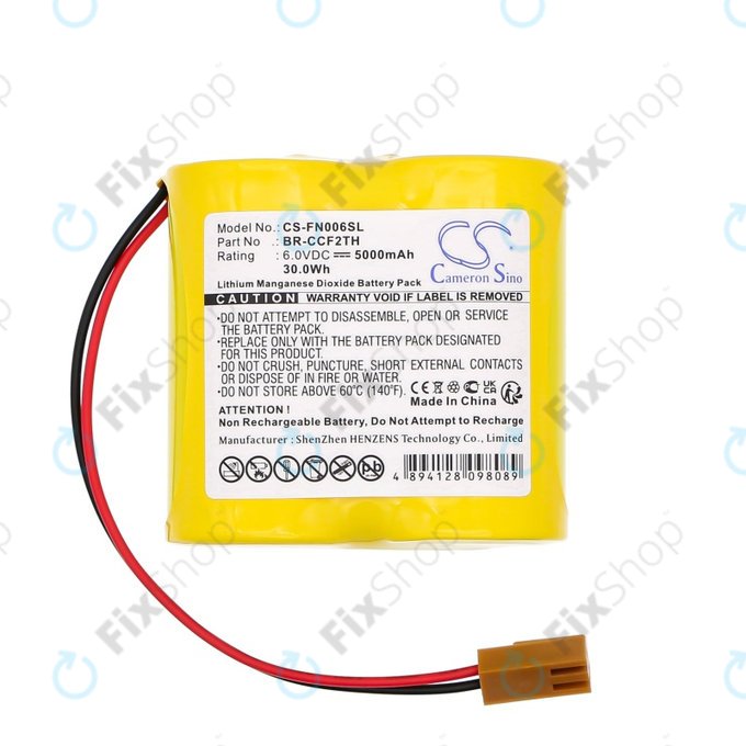 Батерия за Cutler Hammer A06 Control, 5000mAh, Li-MnO2, 6V, A06B-0073-K001, HQ
