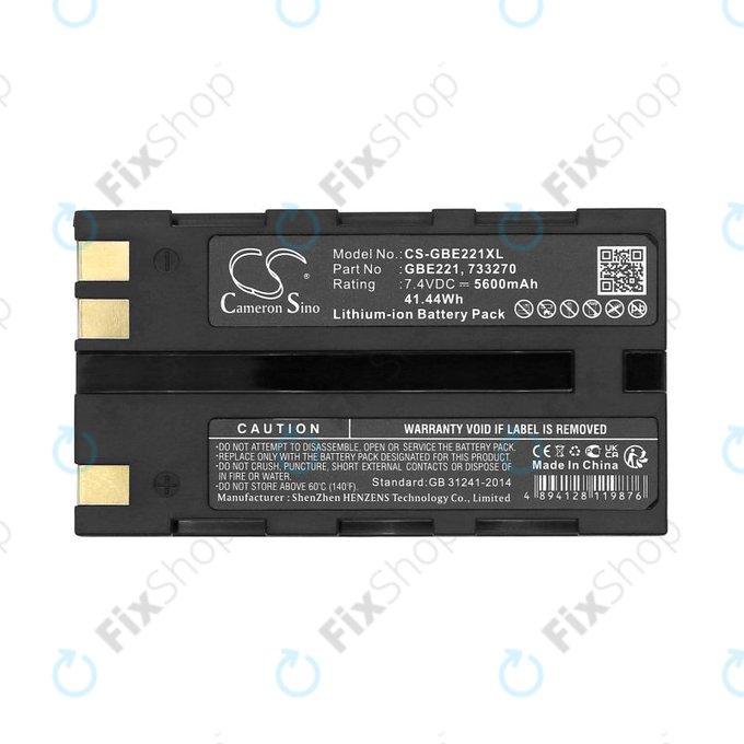 Батерия за Geomax Stonex R6, Zoom 35, 5600mAh, Li-Ion, 7.4V, ZBA200, HQ